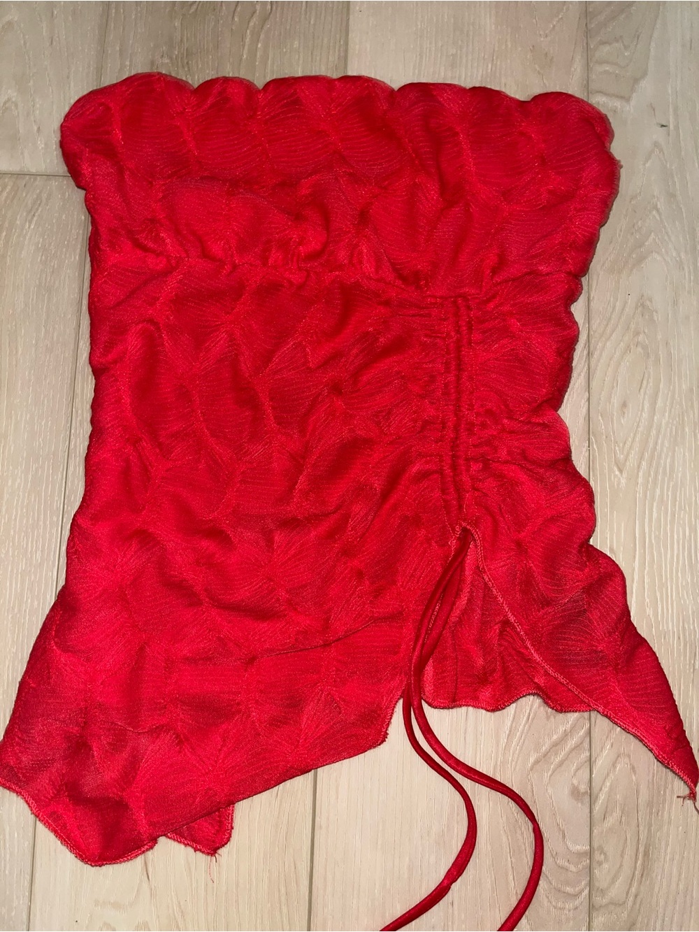 UO Silence+Noise y2k coral tube top